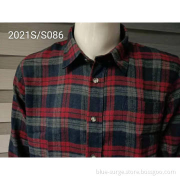 Red Strips Garments Men's Fashion Red Checks Shirts